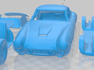 Ferrari 250 GT SWB Berlinetta 1957 Printable Car 3D Print Model