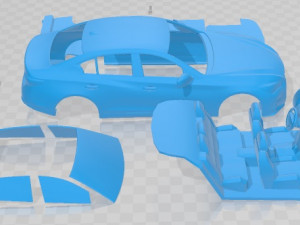 Infiniti Q50 2021 Printable Car 3D Принт Модель