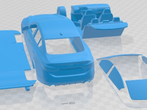 Infiniti Q50 2021 Printable Car 3D Принт Модель