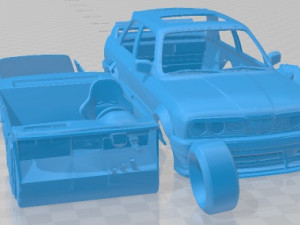 E30 Drift Printable Car 3D Print Model