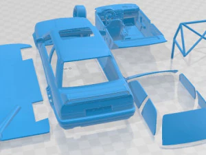 E30 Drift Printable Car 3D Print Model