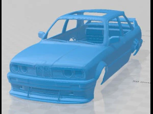 E30 Drift Printable Body Car 3D Print Model