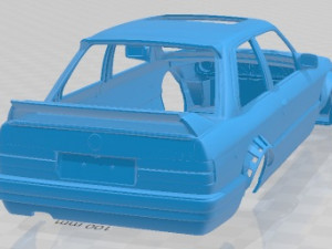 E30 Drift Printable Body Car 3D Принт Модель