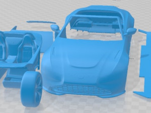Aston Martin Vantage Roadster 2021 Printable Car 3D Print Model