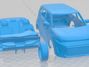 KIA Soul 2023 Printable Car Modelo de impresión 3D