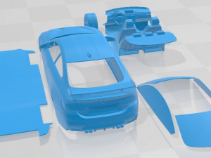 M4 GTS Printable Car in separate parts Modelo de impresión 3D