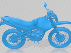 Enduro Moto Printable Modelo de Impressão 3D