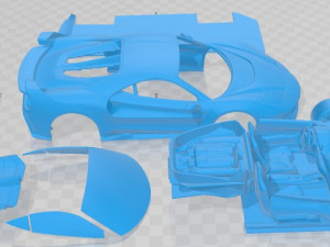 Ferrari 7x Design Gto Vision Printable Car 3D 打印模型