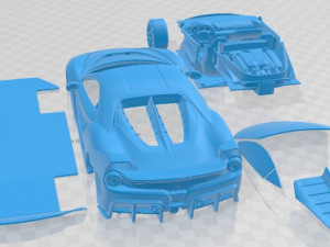 Ferrari 7x Design Gto Vision Printable Car 3D 打印模型