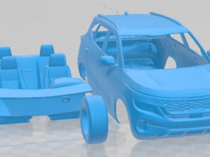 Kia Seltos SX 2022 Printable Car 3D 프린트 모델