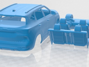 Kia Seltos SX 2022 Printable Car 3D 프린트 모델