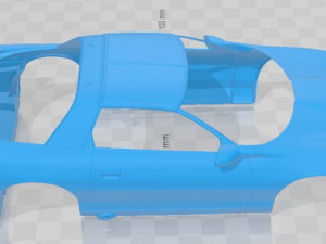 Chevrolet Camaro SS LM Race Printable Body Car 3D Принт Модель