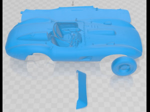 Ferrari 335 S Spider Scaglietti Printable Car Modèles 3D en vedette