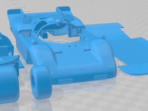 Ferrari 512S 1971 Printable Car 3D Print Model
