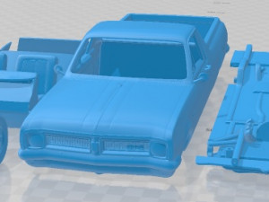 Holden HG Kingswood Ute V8 1970 Printable Car 3D प्रिंट मॉडल
