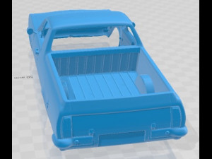 Holden HG Kingswood Ute V8 1970 Printable Body Car Modelo de Impressão 3D