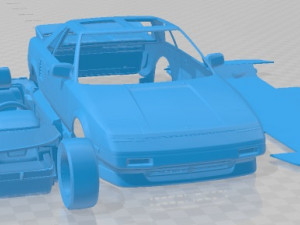Toyota MR2 MK1 1988 Printable Car 3D Print Model