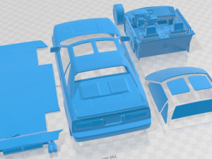 Toyota MR2 MK1 1988 Printable Car 3D Print Model