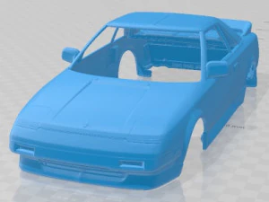 Toyota MR2 MK1 1988 Printable Body Car 3D Print Model