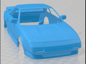 Toyota MR2 MK1 1988 Printable Body Car 3D Print Model