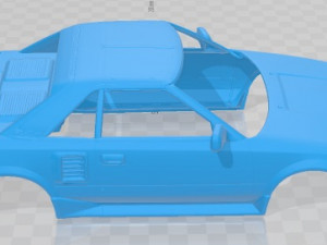 Toyota MR2 MK1 1988 Printable Body Car Modelo de impresión 3D