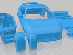 Toyota MR2 K20 Printable Car 3D-Druckmodell
