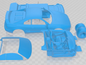 Toyota MR2 K20 Printable Car 3D-Druckmodell