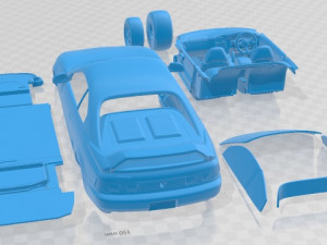 Toyota MR2 K20 Printable Car 3D-Druckmodell