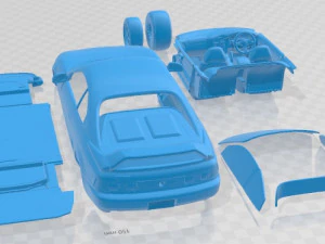 Toyota MR2 K20 Printable Car 3D Print Model