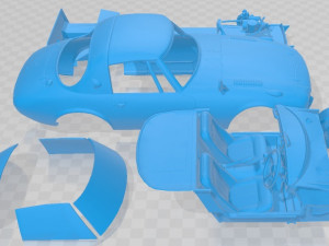 Toyota Sports 800 1965 Printable Car 3D 打印模型