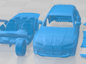 M3 Competition Touring 2022 Printable Car 3D Print Model