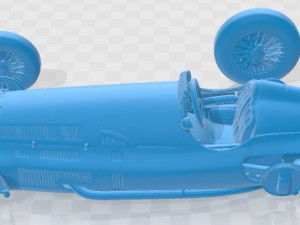 Mercedes Benz W154 1939 Printable Car 3Dプリントモデル