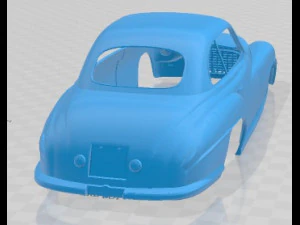 Ferrari 166 Inter 1948 Printable Body Car 3D Print Model