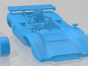 McLaren M8C 1970 Printable Car 3D Print Model