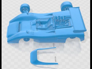 McLaren M8C 1970 Printable Car 3D Print Model