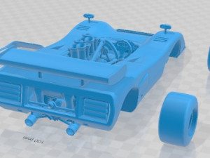 McLaren M8C 1970 Printable Car Model do druku 3D