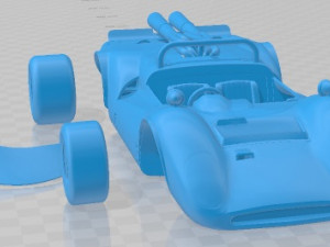 Toyota 415S 1968 Printable Car 3D Print Model