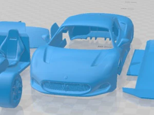 Maserati MC20 2021 afdrukbare auto 3D printmodel