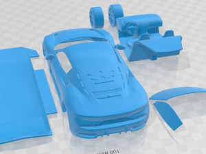 Maserati MC 20 2021 Printable Car Modello di stampa 3D