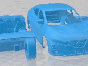 Nissan Maxima 2019 Printable Car 3D Print Model