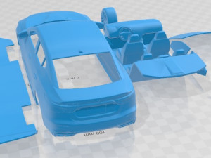 Nissan Maxima 2019 Printable Car 3D Baskı Modeli