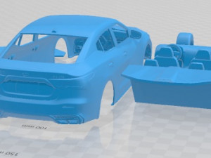 Nissan Maxima 2019 Printable Car 3D Baskı Modeli