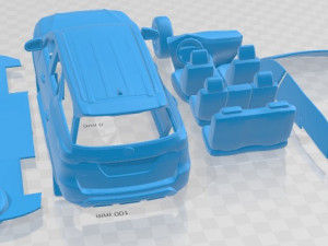 Toyota Fortuner VXR 2019 Printable Car 3D प्रिंट मॉडल