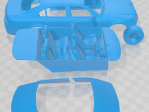 SsangYong Chairman W 2011 Printable Car 3D Print Model
