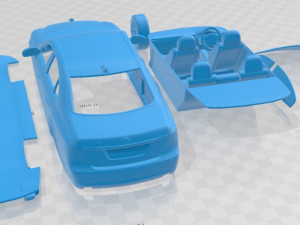 SsangYong Chairman W 2011 Printable Car 3D Print Model