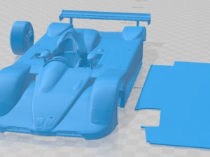 V12 LMR 1999 Printable Car 3D Print Model