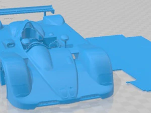 V12 LMR 1999 Printable Car 3D Print Model