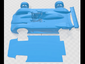 V12 LMR 1999 Printable Car 3D Принт Модель