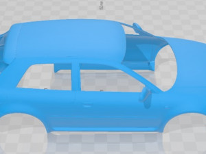 Audi S3 8L 2002 Printable Body Car 3D Print Model