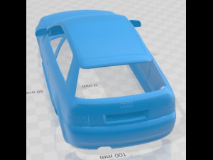 Audi S3 8L 2002 Printable Body Car 3D Print Model
